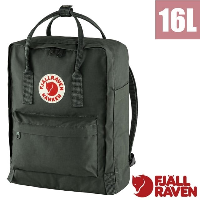 【瑞典 Fjallraven】小狐狸 Kånken 多功能輕量防潑水日用背包/23510-660 森林綠✿30E010